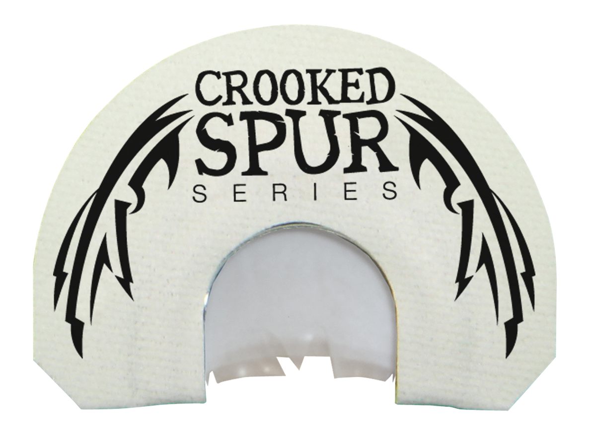 Foxpro CSMOUTHWHTSLASH Crooked Spur V-Cut Slash Diaphragm Call Triple Reed