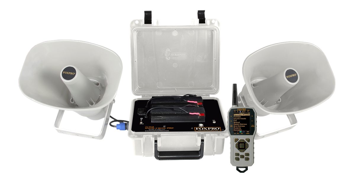 Foxpro SSCPW Super Snow-Crow Pro Attracts Goose Features TX1000 Transmitter