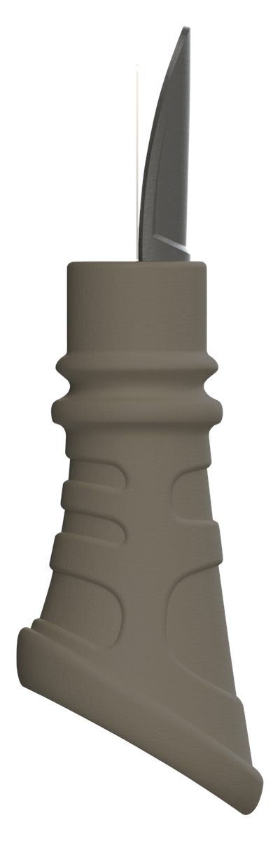 Foxpro 4K9 Open Call Single Reed Coyote Sounds Attracts Predators Tan