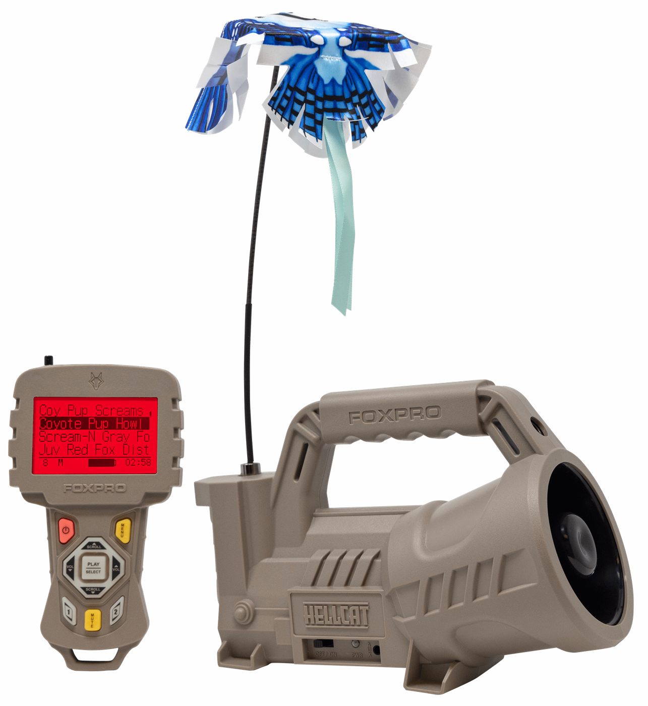 Foxpro HELLCAT Attracts Predator Species Tan ABS Polymer