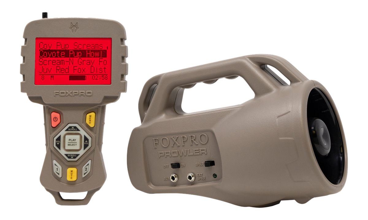 Foxpro PROWLER Digital Call Attracts Predators Features TX433 Transmitter T