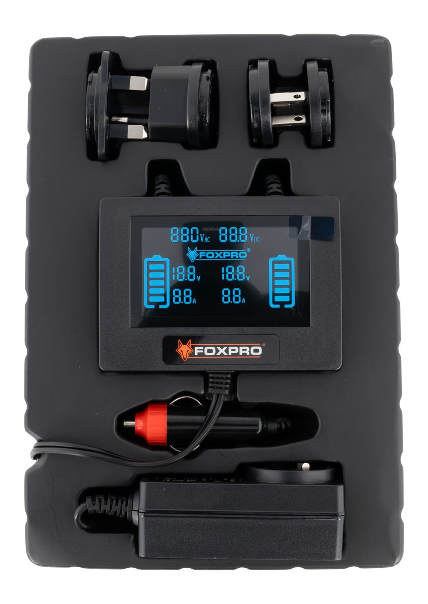 Foxpro UNVBTCHG Universal Battery Charger 3.7 Volts Charges w/ AC Powered