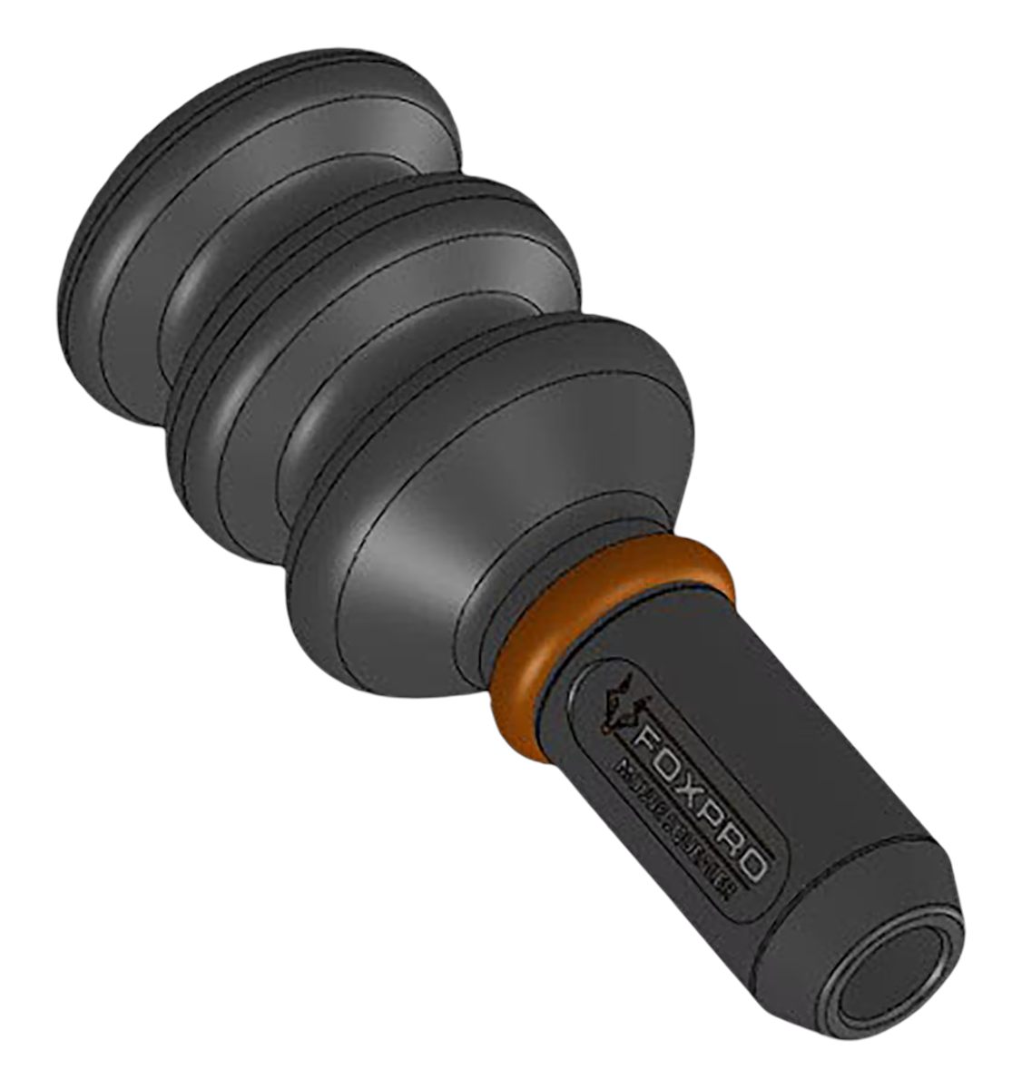 Foxpro VOLESQ Squeaker Attracts Predator Species Black Aluminum