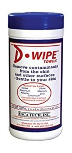D LEAD WT-040 D-Wipe Towels 40 CNT 12/CS