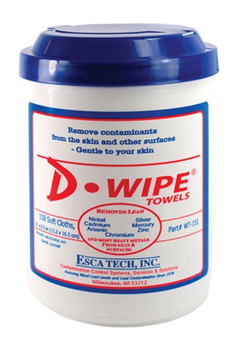 D Lead WT-150 D-Wipe Towels CNT 8/CS