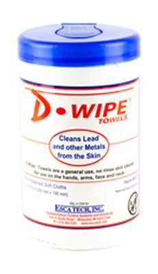 D Lead D-Wipe Towels 6-70 CT Canisters