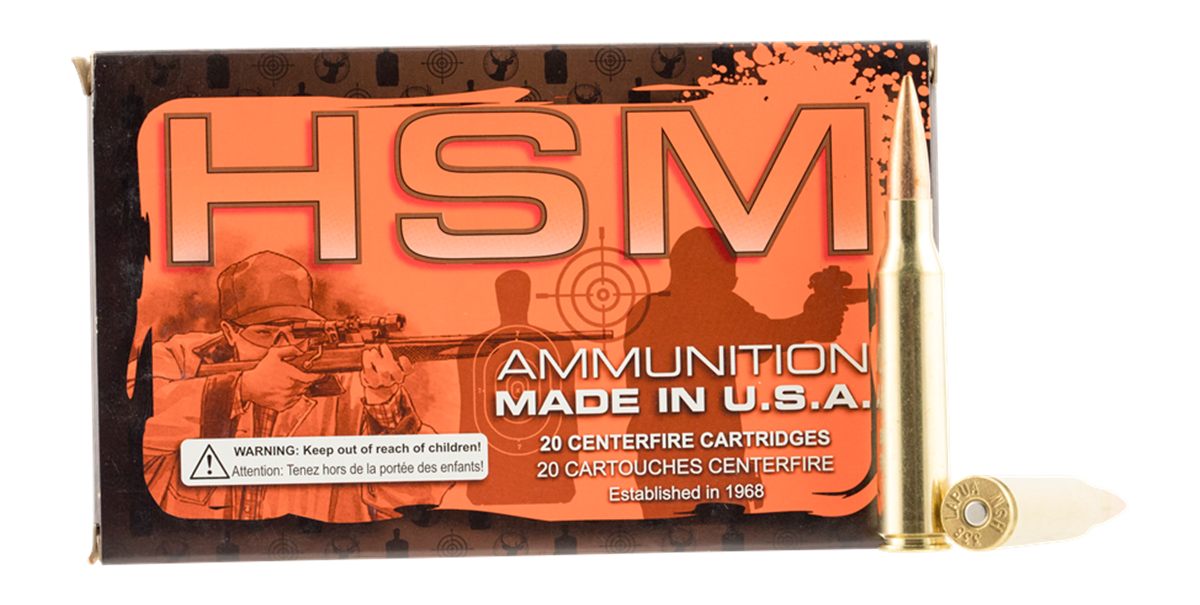 HSM 338LAP2N68 Match 338 Lapua Mag 250 gr Sierra BTHP 20 Per Box/ Case
