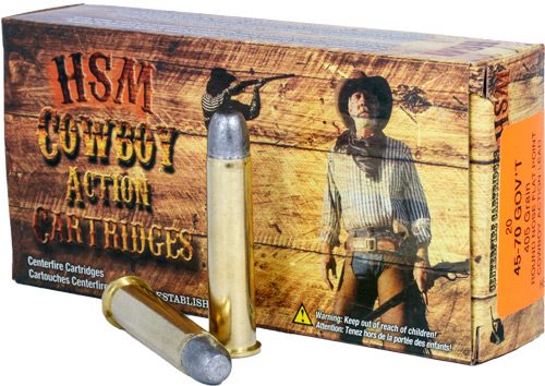 HSM Cowboy Action Hard Cast Rifle Ammunition .45-70 Govt 405gr Rnfp-TLG 130 view 4