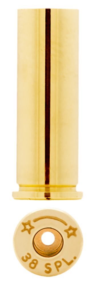 HSM 38EUP100 Unprimed Cases 38 Special Handgun Brass 100 Per Bag