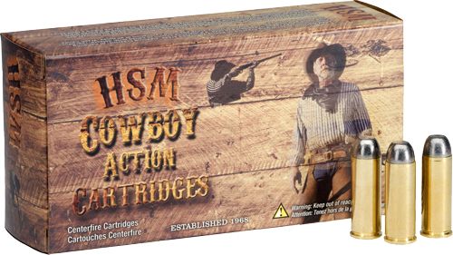 HSM 38551N Cowboy Action 38-55 Win 240 gr Round Nose Flat Point 20 Per Box/ view 3