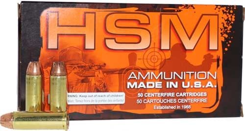 HSM Ammo 44 REM MAG 300GR XTP 50RD 10BX/CS