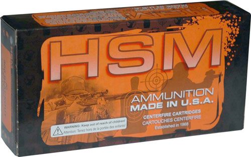 HSM Varmint V-MAX Rifle Ammunition .22 Hornet 35gr PT 2975 fps 50/ct