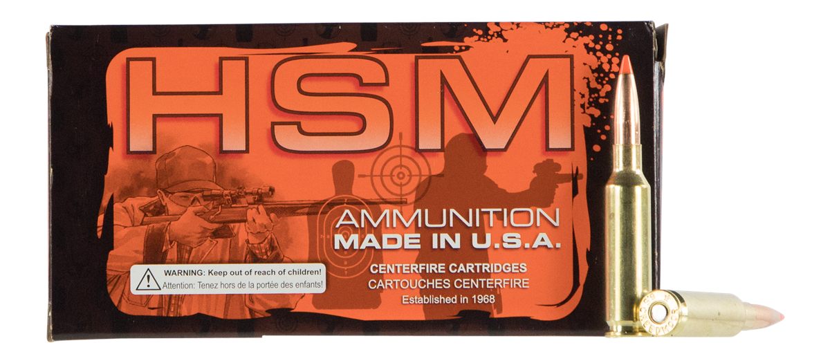 HSM 3082N Match 308 Win 168 gr Sierra BTHP 20 Per Box/ 25 Case