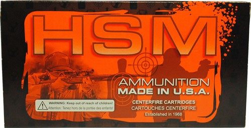 HSM Ammo 300BLK1N Match 300 Blackout 208 gr Hornady A Max 20 Per Box/ 25 Ca view 2