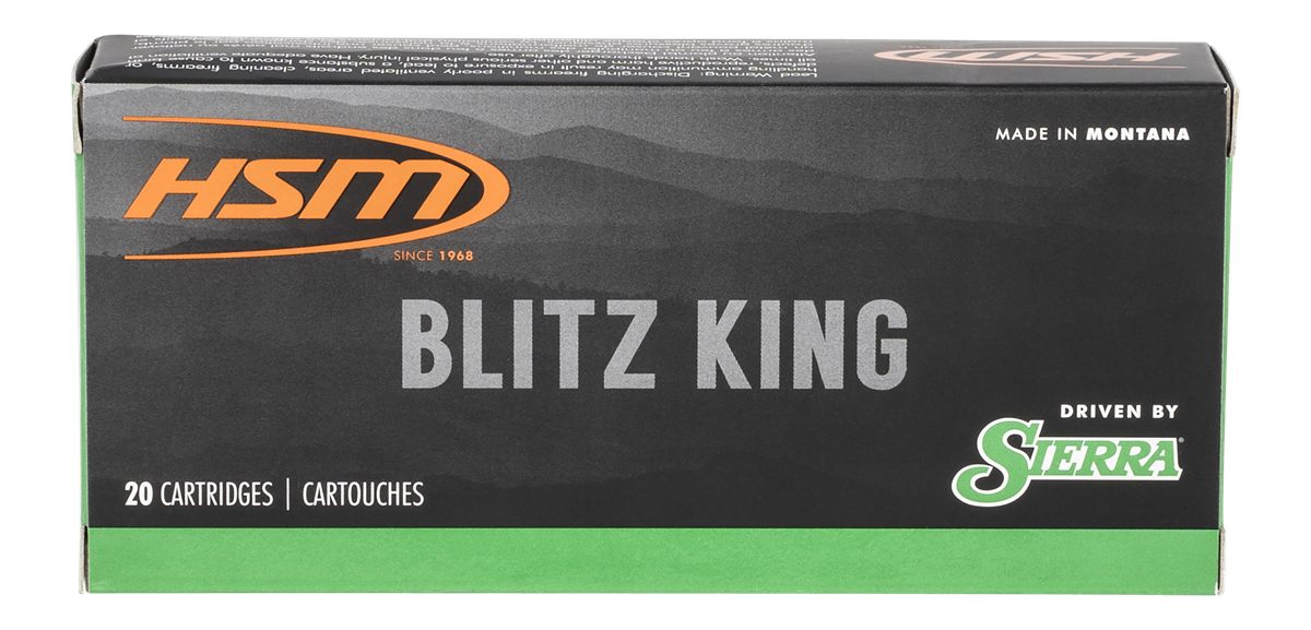 HSM Ammo 2225020N Varmint 22-250 Rem 55 gr Sierra BlitzKing 20 Per Box/ 25