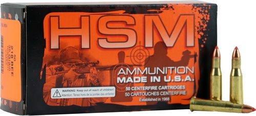 HSM Ammo 218 BEE 35GR V-MAX 50RD 10BX/CS