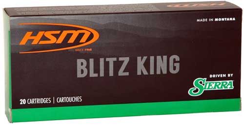 HSM Ammo 220 Swift 55GR Blitz King 20RD 25BX/CS