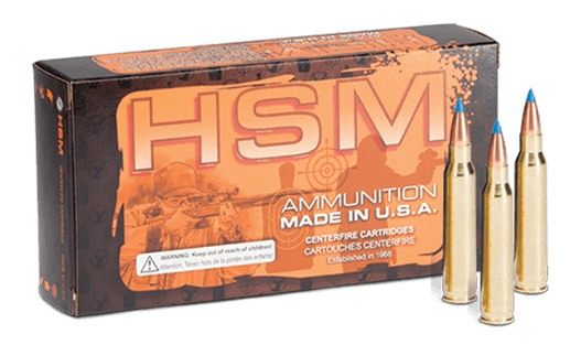 Hsm Ammunition Varmint 6mm Rem 75gr V-max 20/25