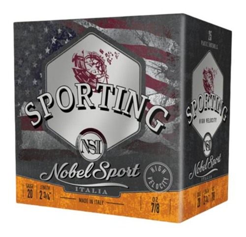 Eurosports Noble Sport Target Clays Shotshells 20 ga 2-3/4in 7/8 oz 1275 fp