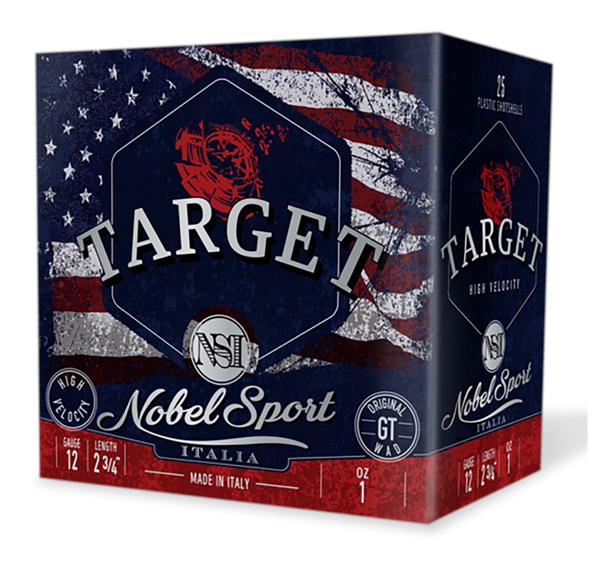 Eurosports Nobel/eurosports ANS121FSC75 Target 12 Gauge 2.75in 1oz 7.5 Shot