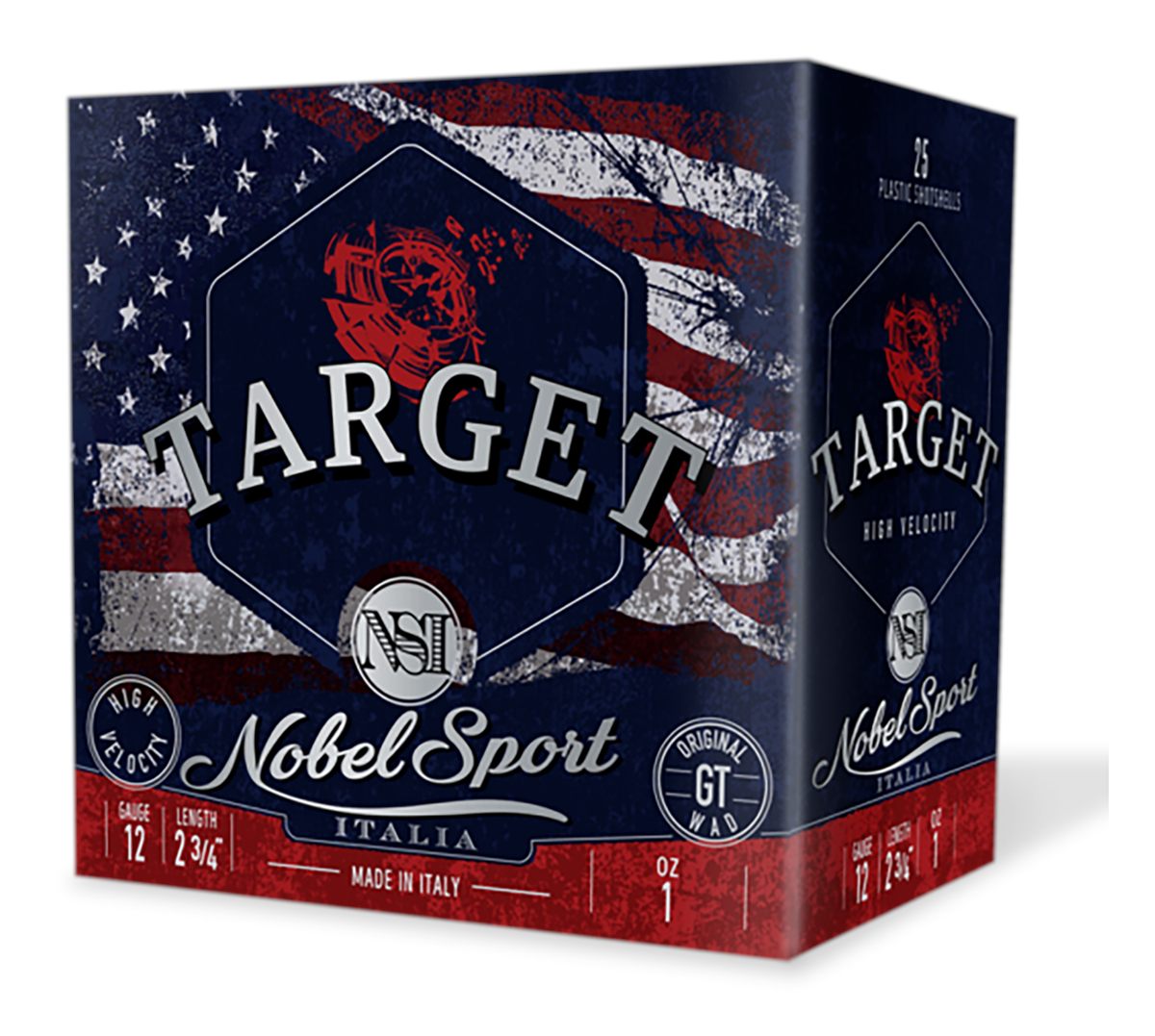 Eurosports Nobel/eurosports ANS121FSC8 Target 12 Gauge 2.75in 1oz 8 Shot 25