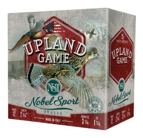Eurosports Nobel Sport Upland Game Shotshells 12 2-3/4in 1/4 oz 1220 fps 7.