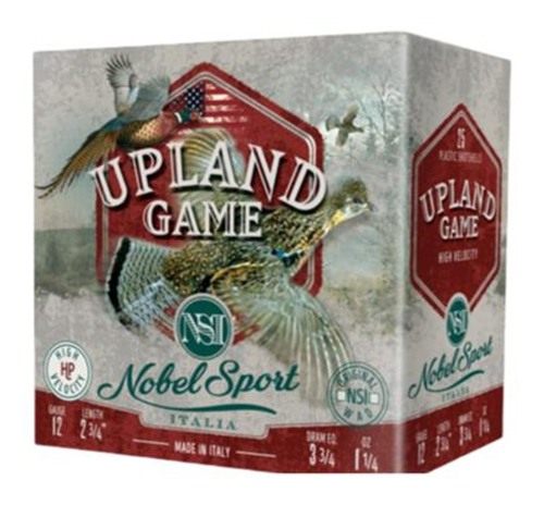 Eurosports Nobel Sport Upland Game Shotshells 12 2-3/4in 1/4 oz 1330 fps 6