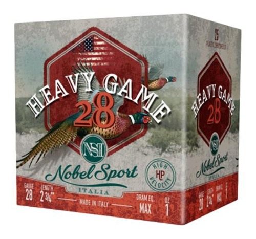 Eurosports Nobel Sport Heavy Game 28 Shotshells 2-3/4in 1 oz 1205 fps 8 25/