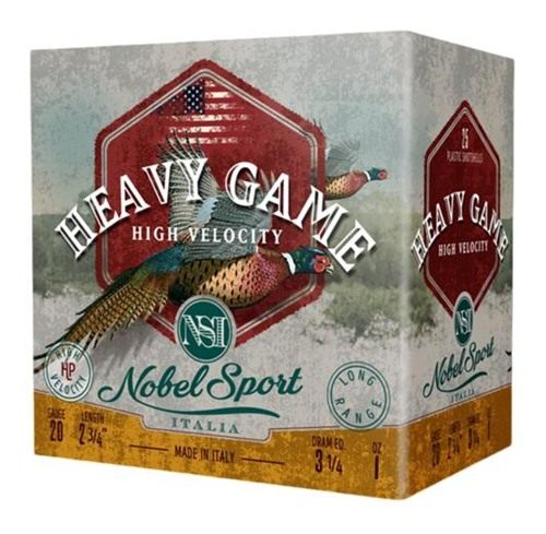 Eurosports Nobel Sport Heavy Game High Velocity Shotshell 20ga 2-3/4in 1oz