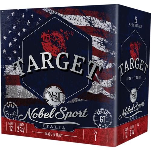 Eurosports Nobel NSI Target Speed Shotshell 12ga 2-3/4in 1oz 1300 fps 8 250