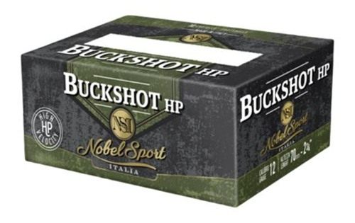 Eurosports Nobel Law Enforcement Buckshot Shotshells 12ga 2-3/4in 27-pellet