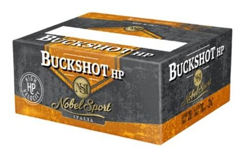 Eurosports Noble Sport Plumbum Buckshot Shotshells 20 ga 2-3/4in 9 pellet 1