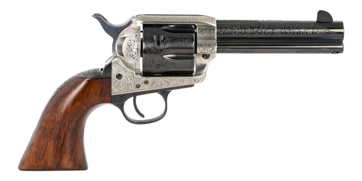 Taylors AND Company 550925 1873 Cattleman 45 Colt (LC) Caliber with 4.75in