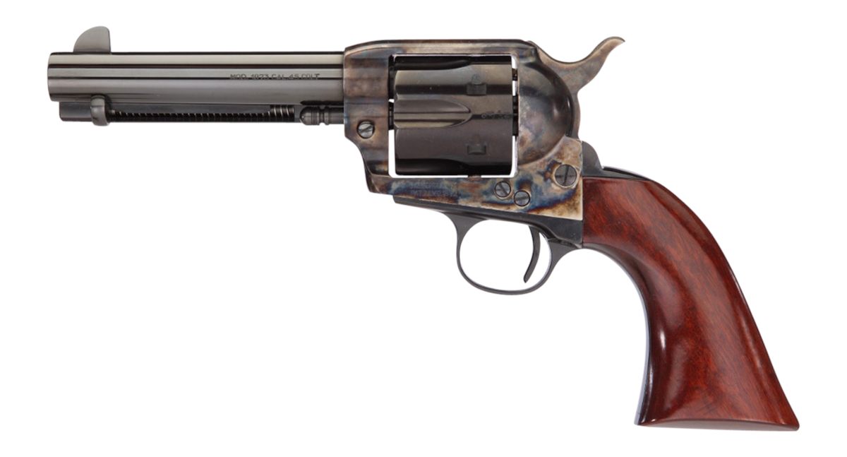 Taylors AND Company 555148 1873 Cattleman Gunfighter 357 Mag Caliber with 4