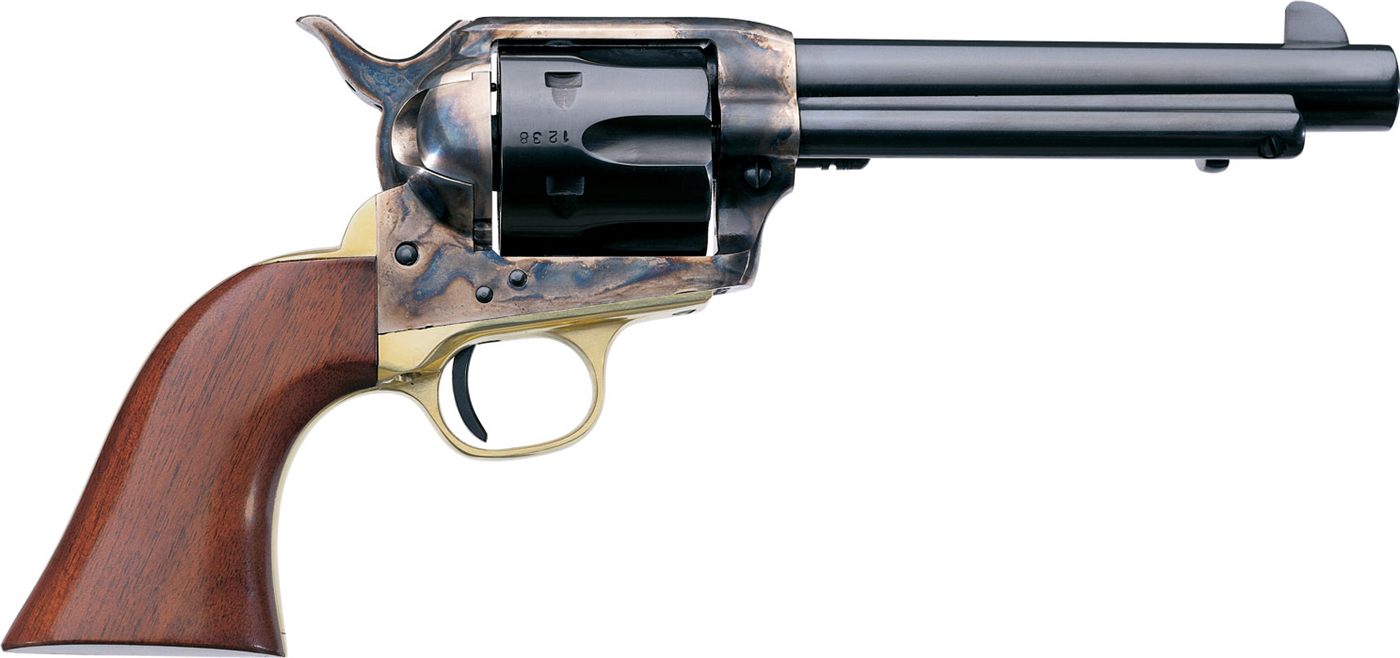 Taylors AND Company 550527 Ranch Hand 357 Mag Caliber with 5.50in Blued Fin