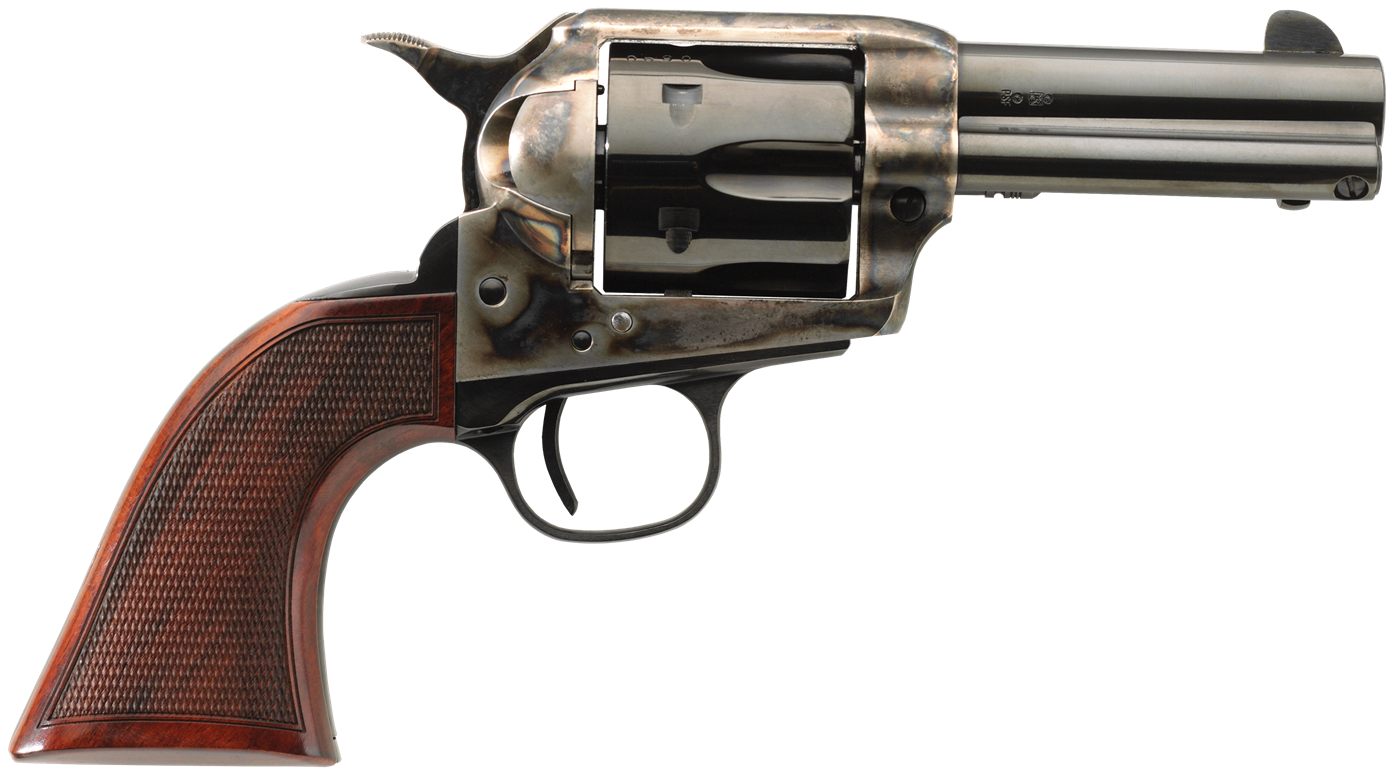 Taylor's Company 4201DE Runnin Iron Deluxe 45 Colt (LC) 6rd 3.50in Blued Cy