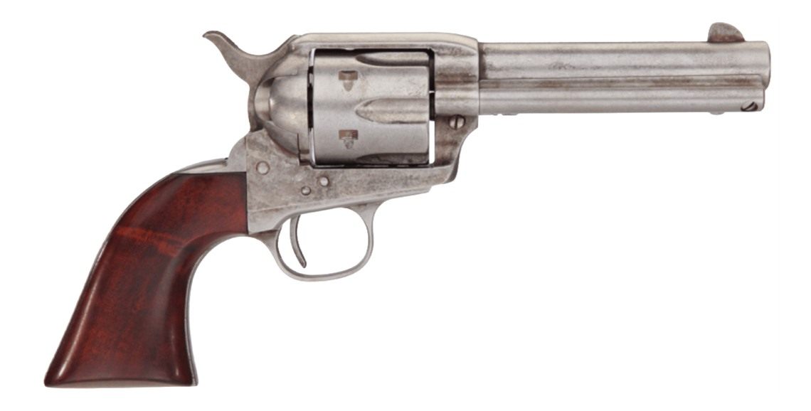 Taylors Company 555111 1873 Cattleman 45 Colt (LC) Caliber with 4.75in Barr view 2