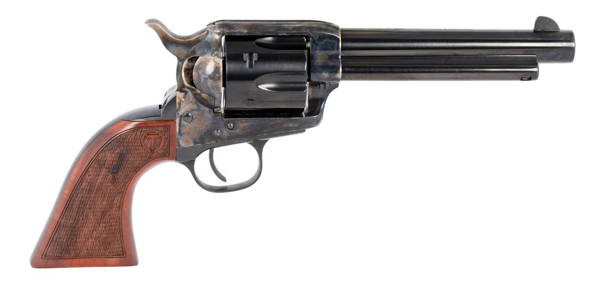 Taylors AND Company 550811 Smoke Wagon 357 Mag Caliber with 5.50in Blued Fi