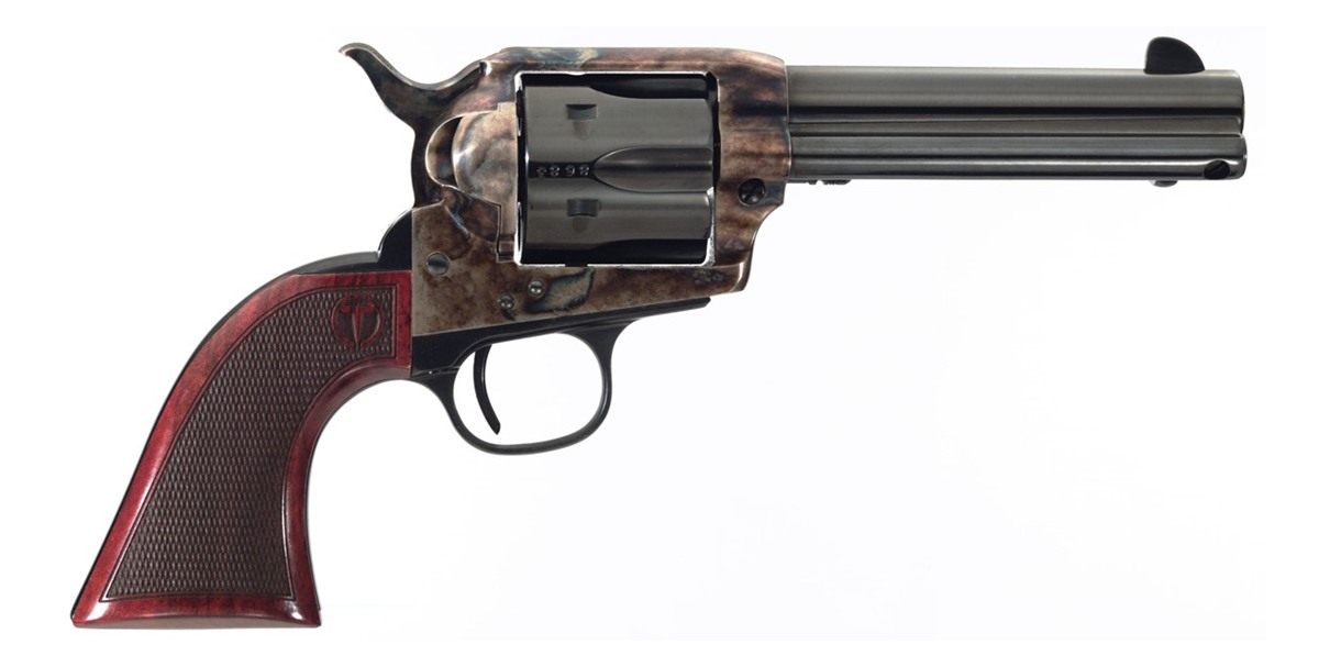 Taylors AND Company 4109DE Smoke Wagon Deluxe 45 Colt (LC) 6rd 4.75in Blued