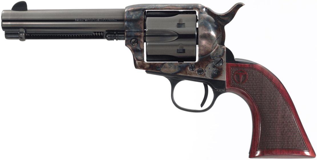 Taylors AND Company 4109DE Smoke Wagon Deluxe 45 Colt (LC) 6rd 4.75in Blued view 2