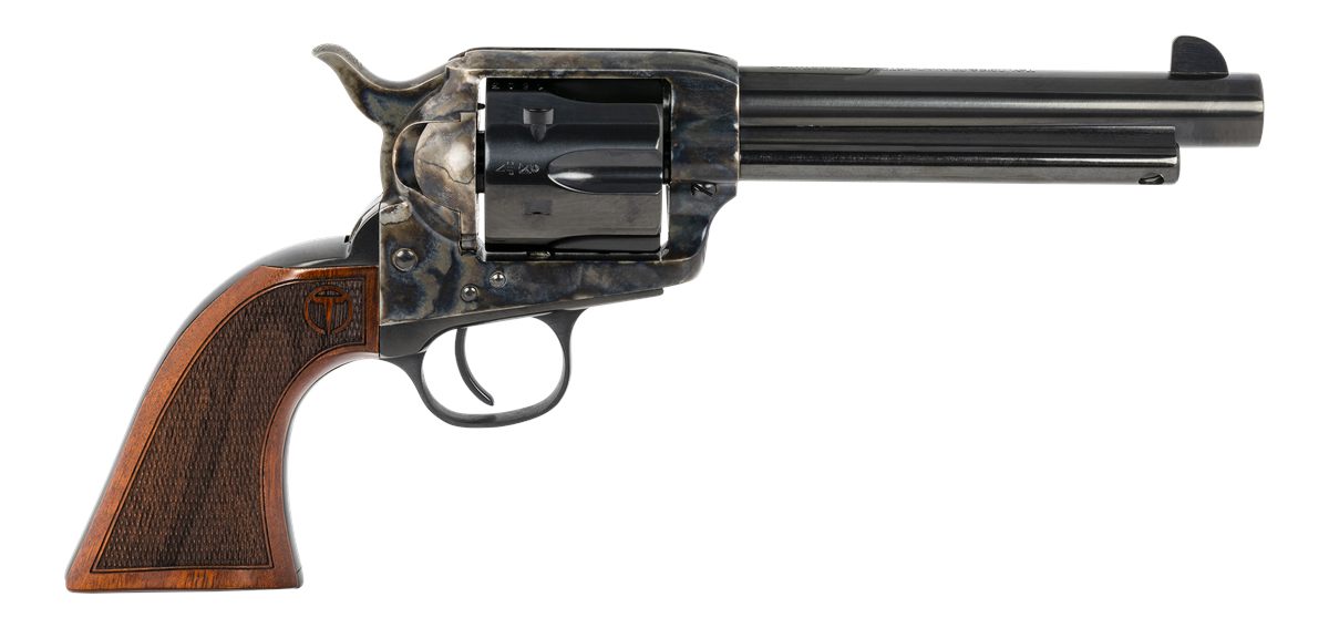 Taylors AND Company 550815 Smoke Wagon 44-40 Win Caliber with 5.50in Blued