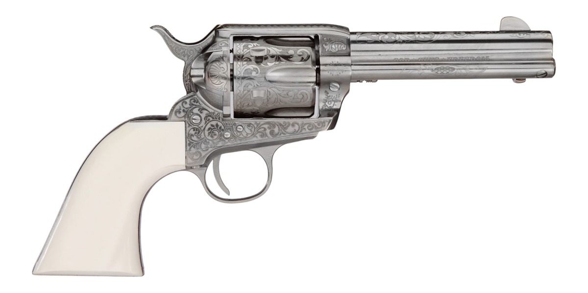 Taylors AND Company 200057 1873 Cattleman Outlaw Legacy 45 Colt (LC) Calibe