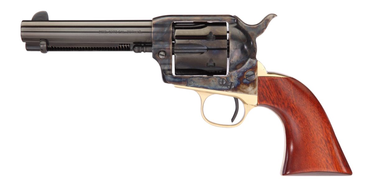 Taylors AND Company 0440DE 1873 Ranch Hand Deluxe 357 Mag 6rd 4.75in Blued