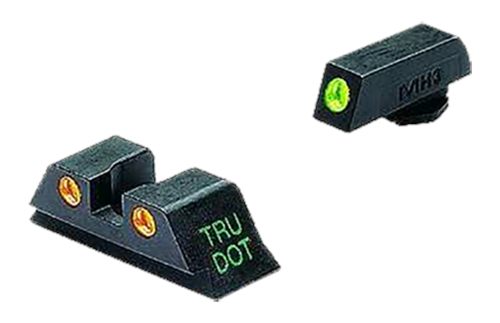 Meprolight USA 102223301 Tru-Dot Sight Set Green Tritium Front/Orange Rear