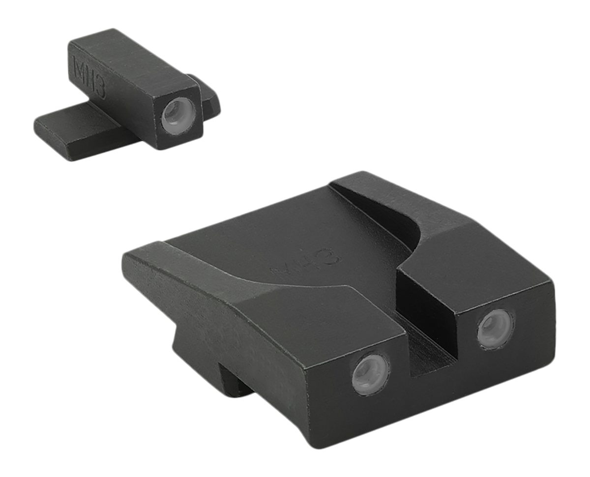 Meprolight USA 114203101 Tru-Dot Green Tritium White Outline Front Sight-Gr