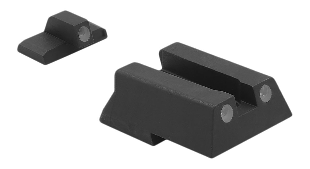 Meprolight USA 115453101 Tru-Dot Green Tritium Front/Orange Rear Sight, H K