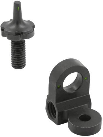 Meprolight Usa Rifle Night Sights W/2-dot Peep (set) For Ar15 M16 A1/a2 (gr