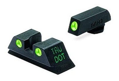 Meprolight Sights Tru-Dot Night Set - Glock 9mm .357 40 S W .45 GAP Fixed T