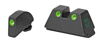 Meprolight Sights Tru-Dot Night Set - Glock 9mm .357 40 S W .45 GAP Fixed T view 2
