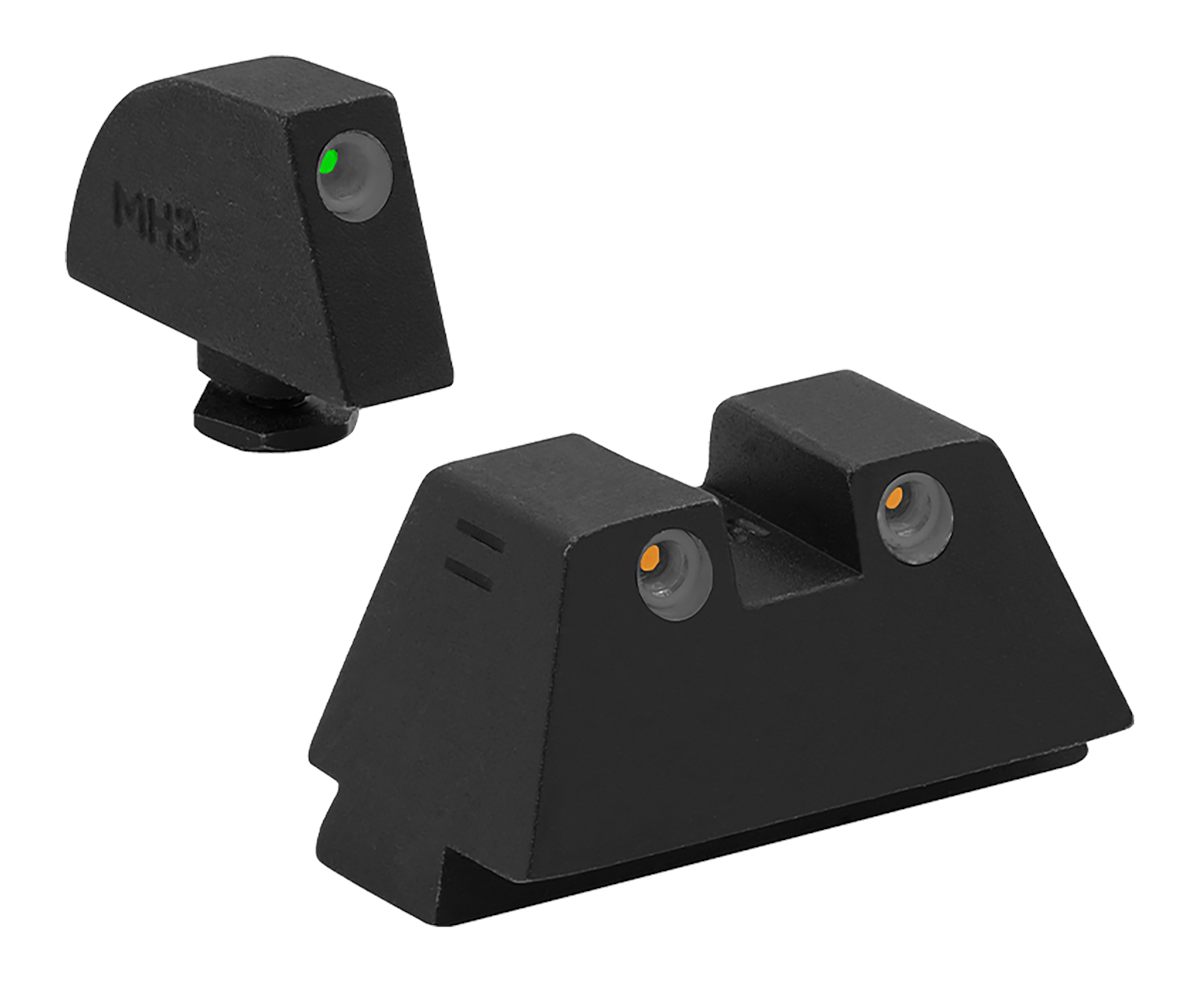 Meprolight USA 102243391 Tru-Dot Green Tritium White Outline Front Sight-Or
